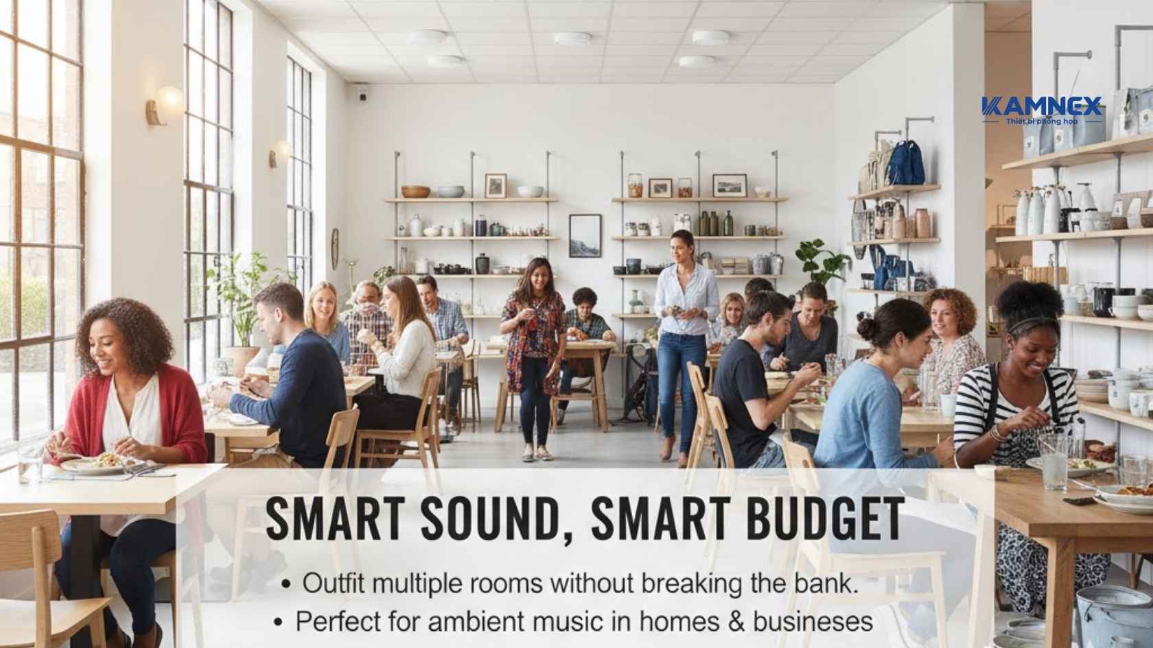 Vì sao nên chọn loa âm trần giá rẻ cho dự án âm thanh