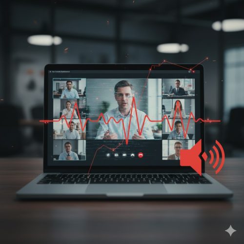 Webcam âm thanh không ổn định, dễ nhiễu hoặc méo tiếng