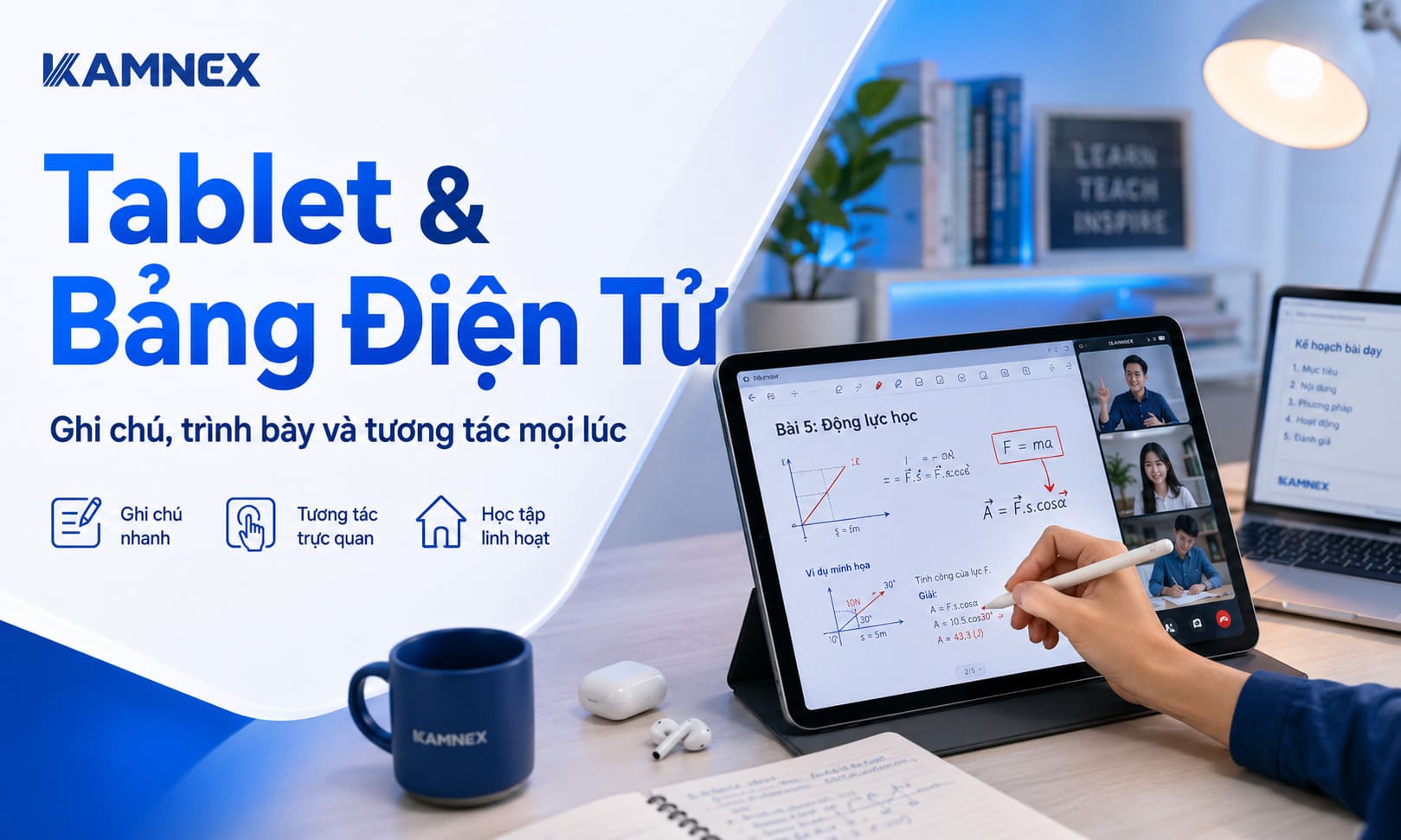 các thiết bị công nghệ hỗ trợ dạy học