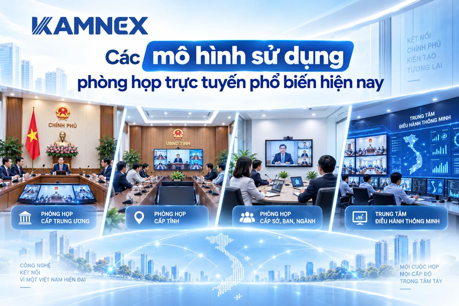 cơ quan hành chính Nhà nước sử dụng phòng họp trực tuyến