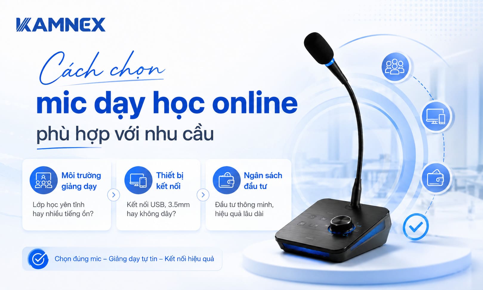 Mic dạy học online