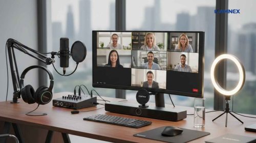 Trọn bộ thiết bị họp trực tuyến chất lượng ở Kamnex