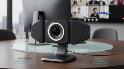 Gợi ý 3 mẫu camera hội nghị logitech meetup 4k siêu nét