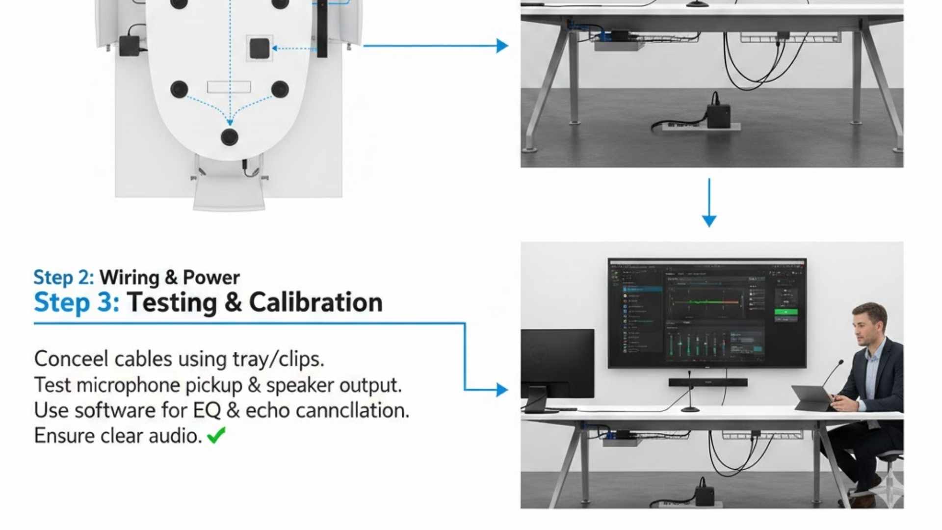 Hướng dẫn cách lắp đặt âm thanh hội thảo phòng họp đúng kỹ thuật