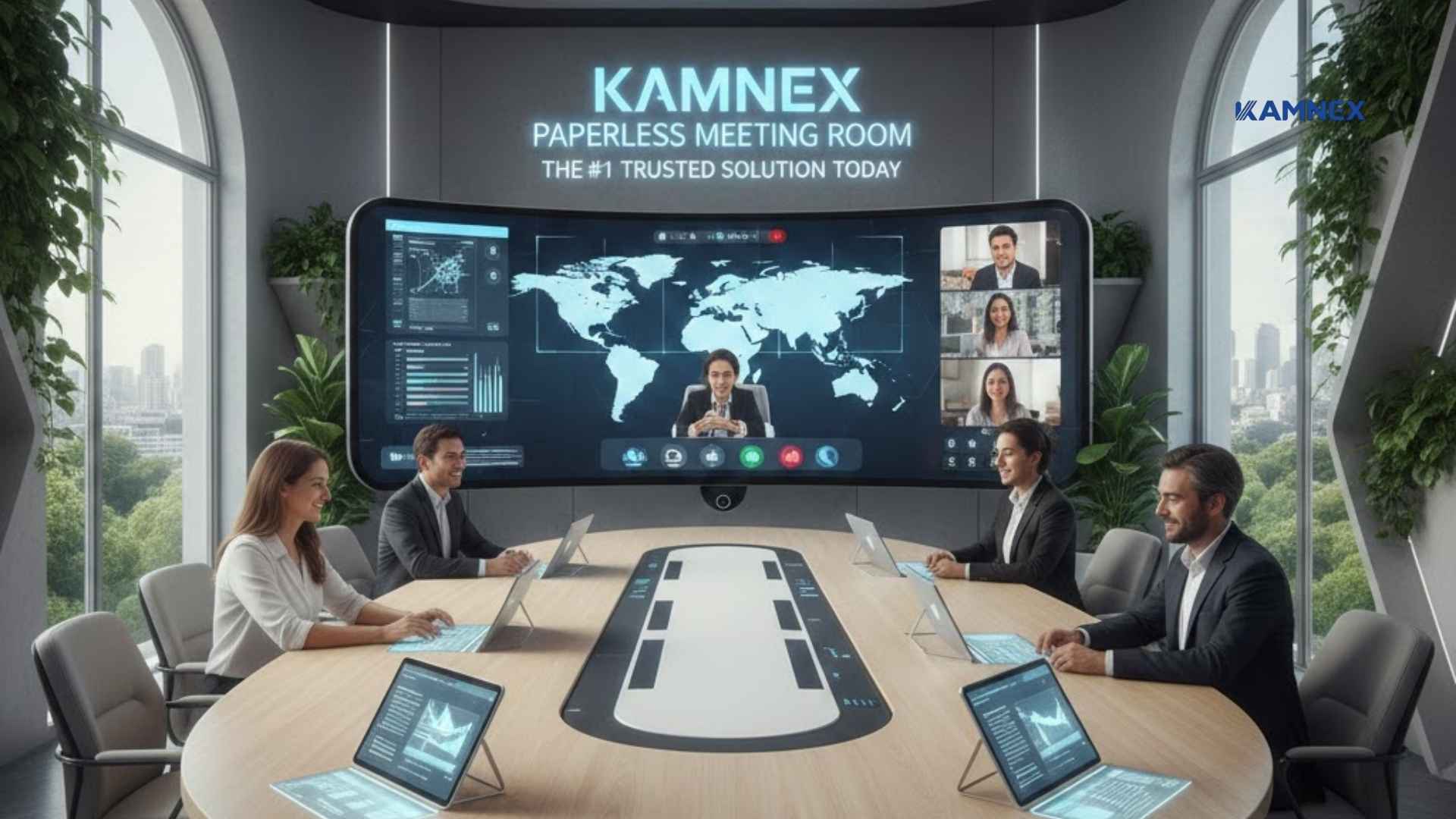 Phòng họp không giấy Kamnex là gì Giải pháp được tin dùng số 1 hiện nay
