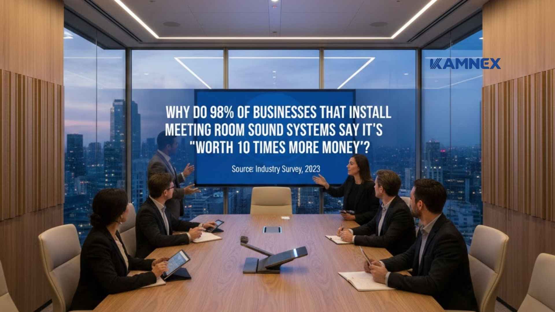 Tại sao 98% doanh nghiệp lắp đặt hệ thống âm thanh phòng họp đều nói “đáng tiền gấp 10 lần”