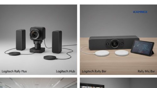 Tổng hợp các camera họp trực tuyến Logitech cho phòng 15–20 người