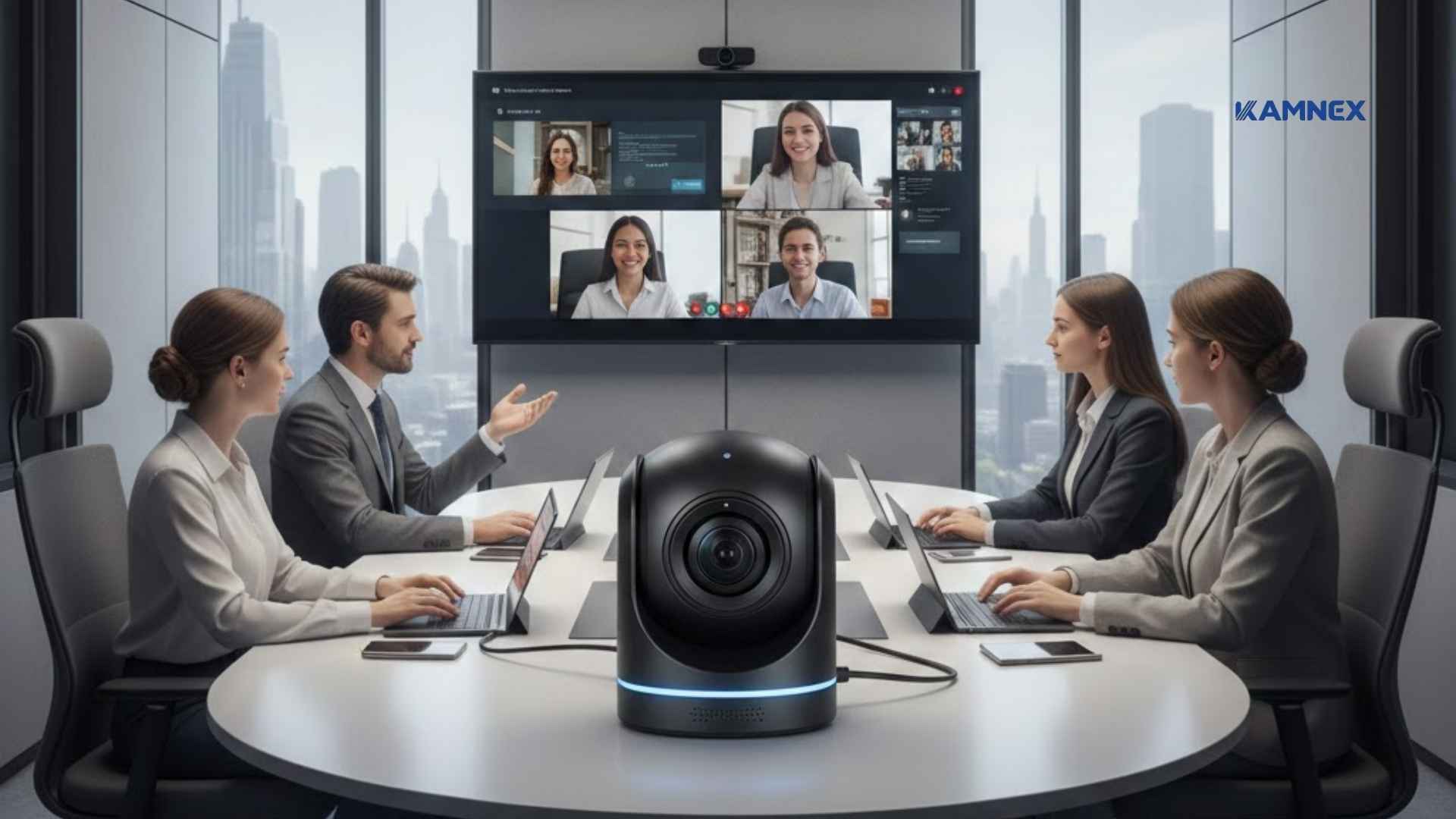 Vì sao webcam hội nghị dành cho phòng họp nhỏ lại quan trọng đến vậy năm 2025