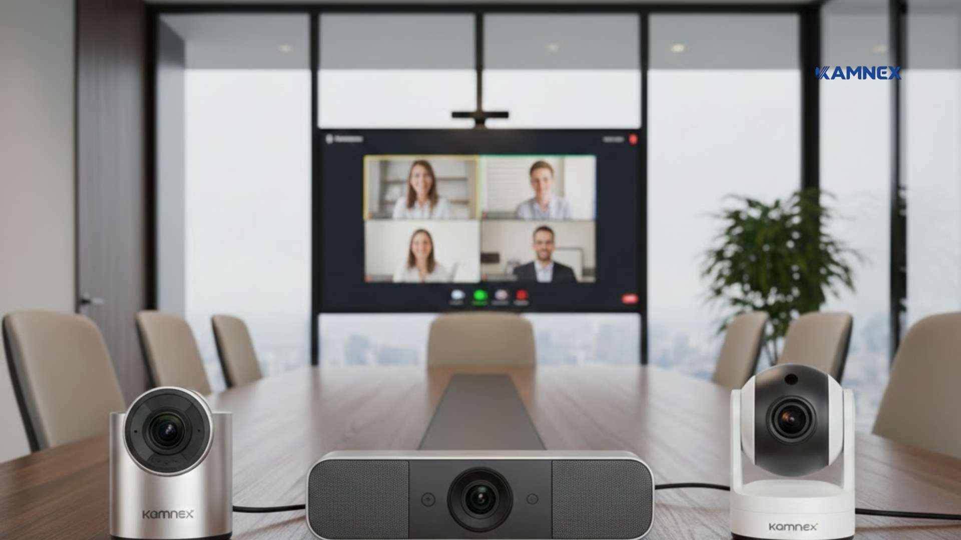 Webcam hội nghị dành cho phòng họp nhỏ – Top 3 lựa chọn từ Kamnex
