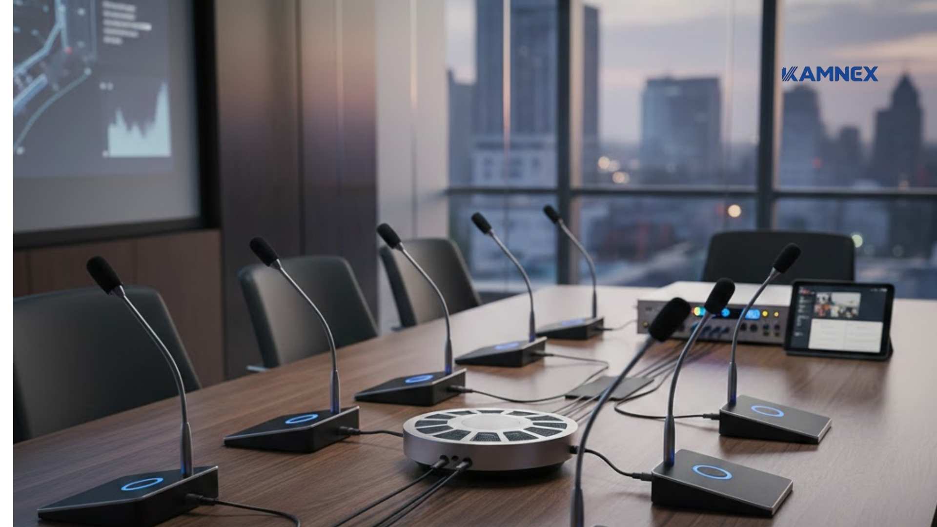 Bản chất của micro để bàn hội nghị trong hệ thống âm thanh