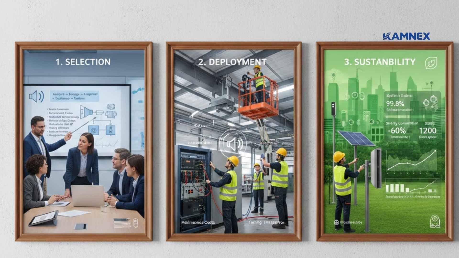 Cách lựa chọn và triển khai hệ thống âm thanh thông báo hiệu quả, bền vững