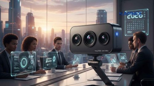 Camera Tezag EX430 cho phòng họp doanh nghiệp 2026