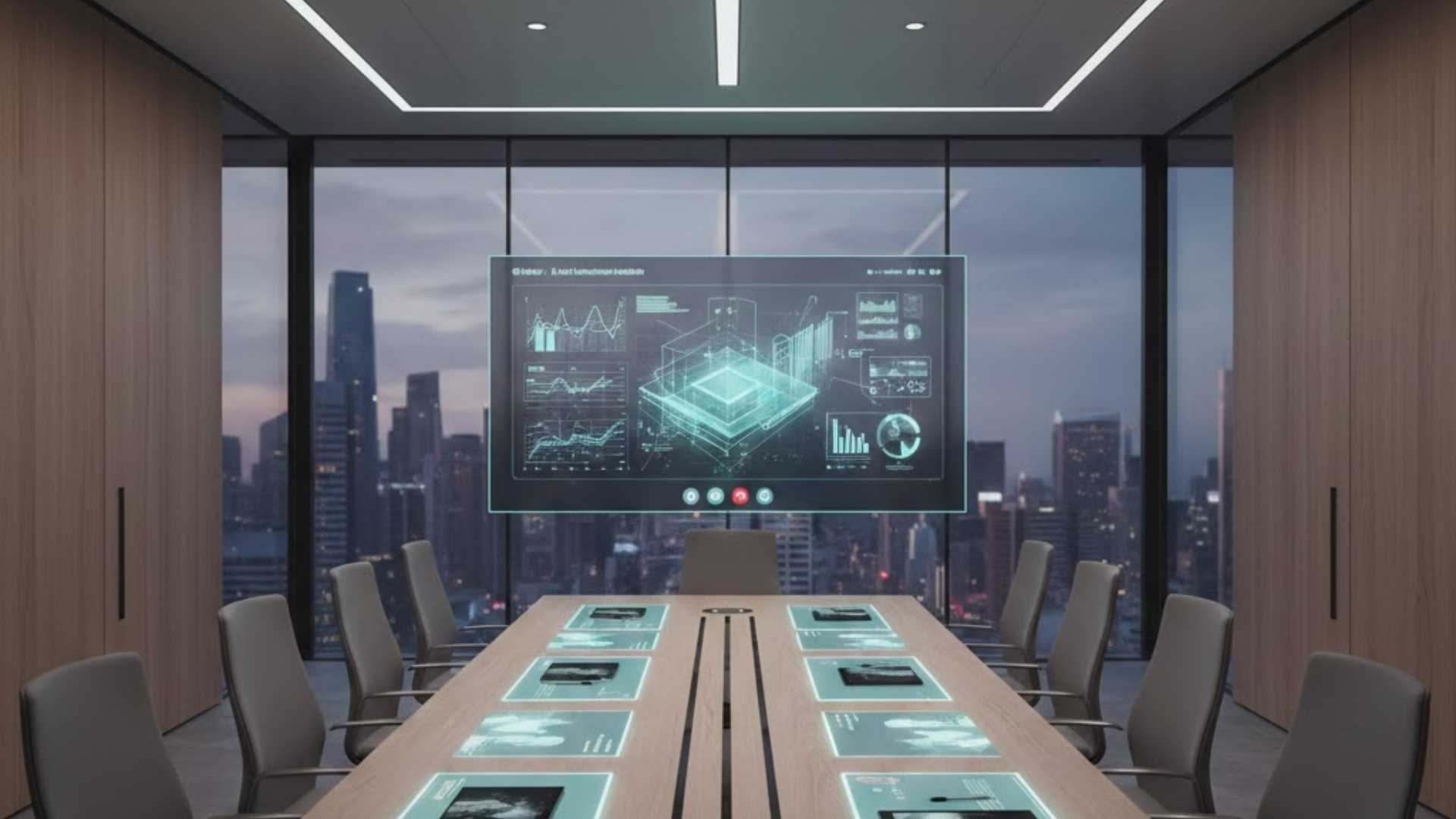 Lắp đặt phòng họp không giấy trọn gói văn phòng 2026