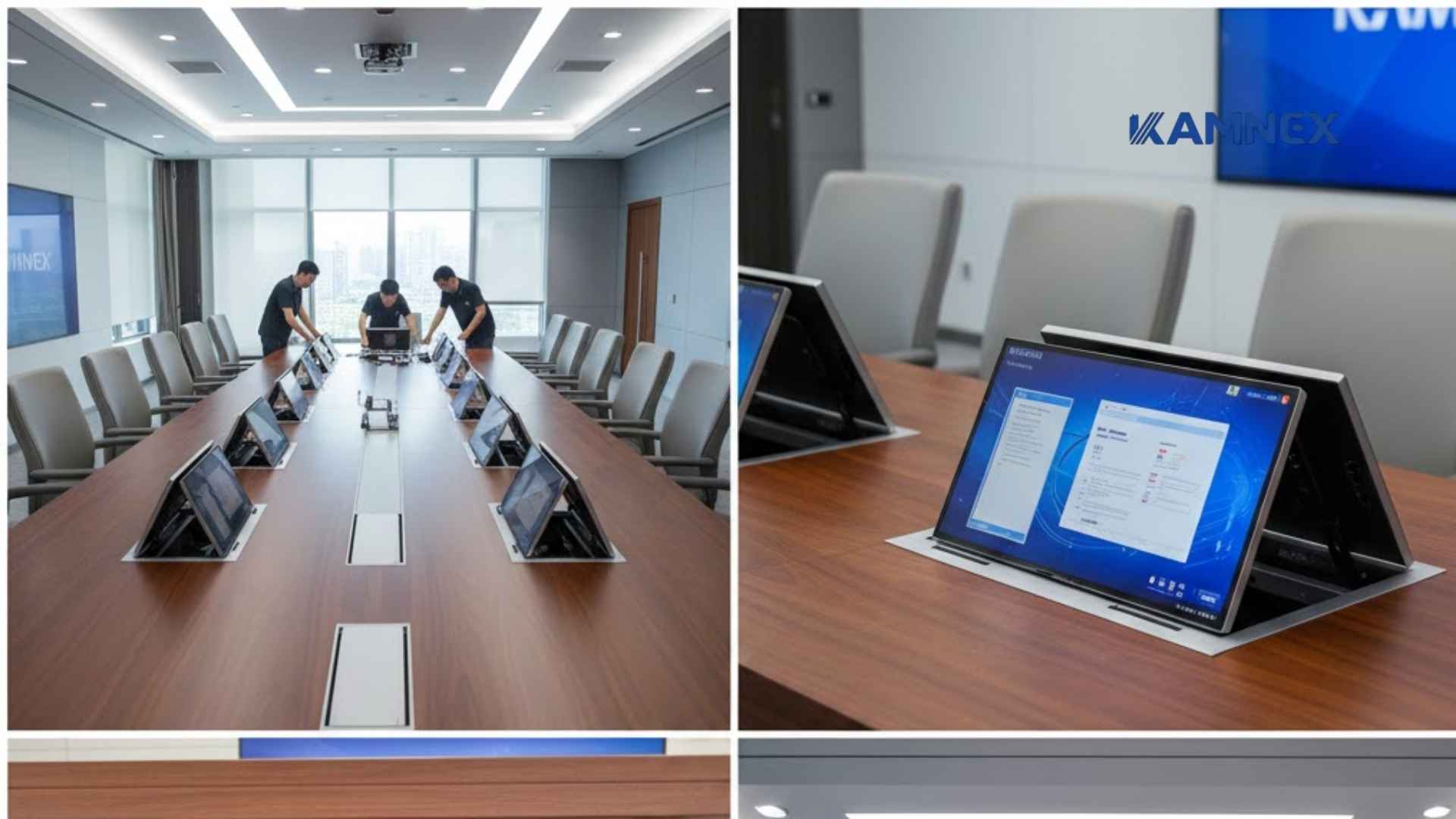 Quy trình lắp đặt phòng họp không giấy trọn gói từ Kamnex
