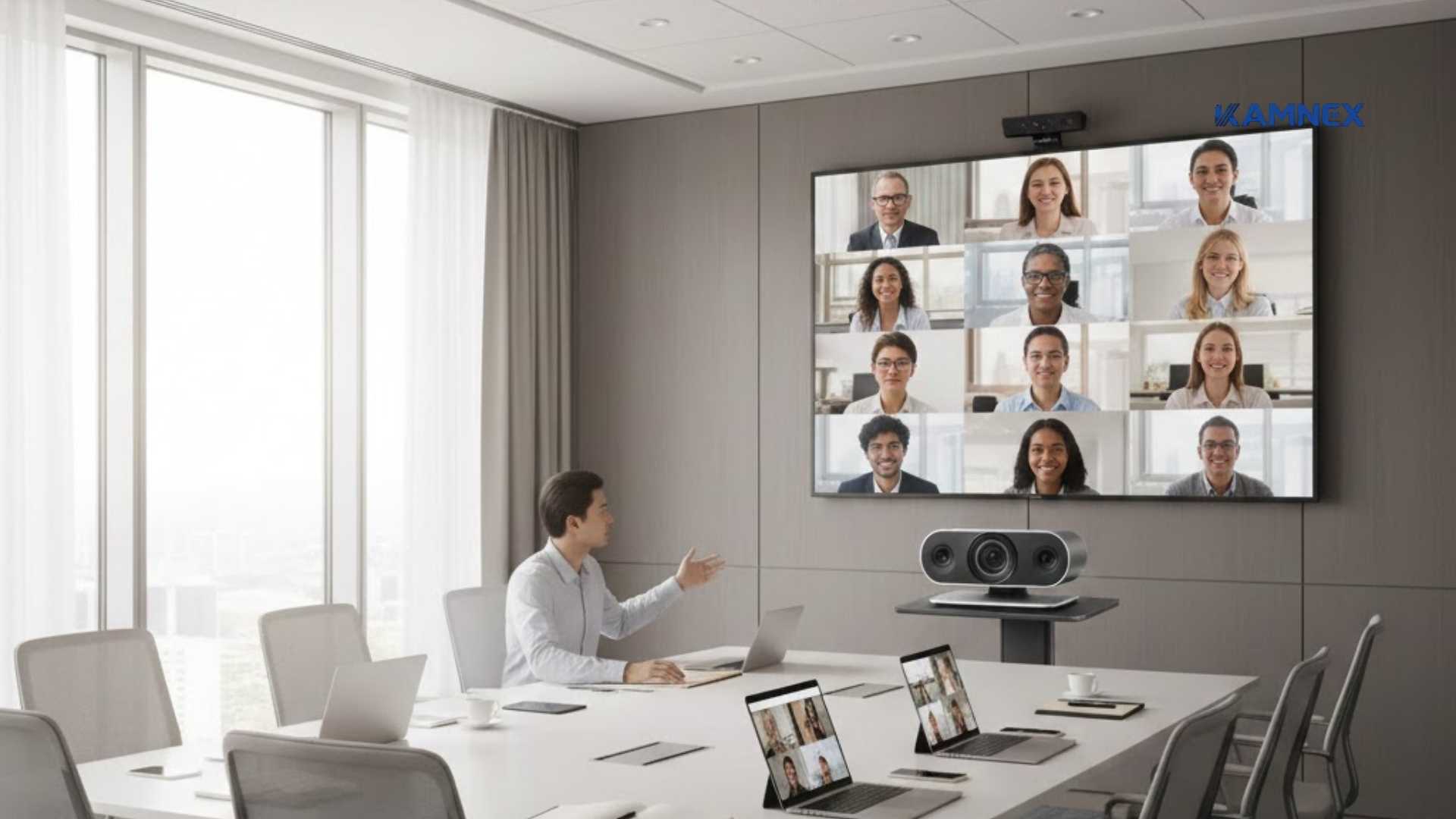Toàn cảnh nhu cầu sử dụng webcam phòng họp trong doanh nghiệp hiện nay