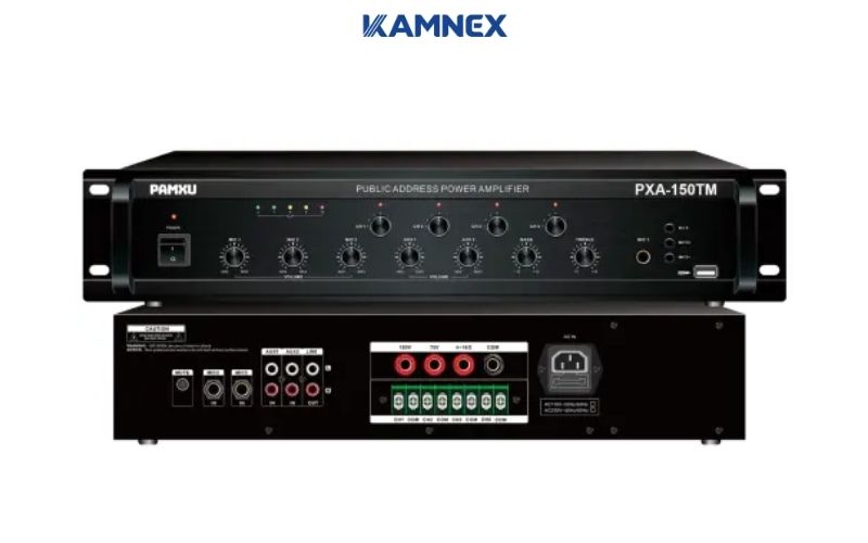 Amply 4 vùng PAMXU PXA-150TM – Giải pháp tối ưu từ Kamnex