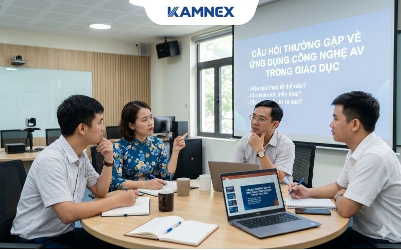 Câu hỏi thường gặp về ứng dụng công nghệ AV trong giáo dục