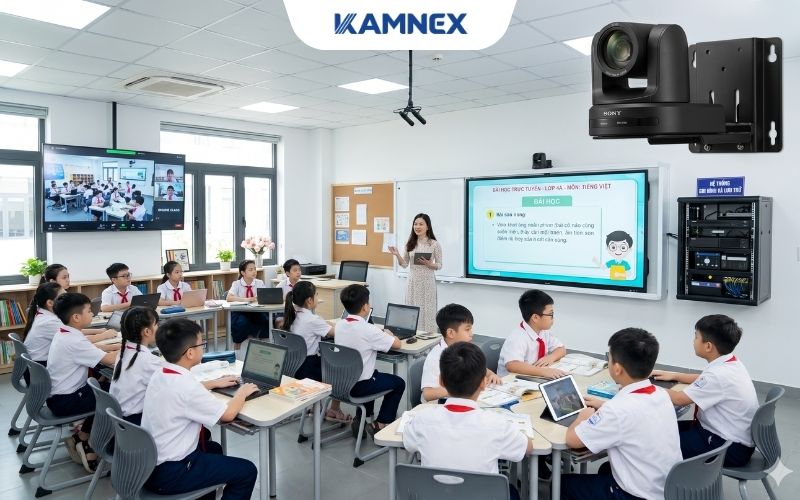 Hệ thống ghi hình (Camera) – Lưu trữ và hỗ trợ dạy học trực tuyến