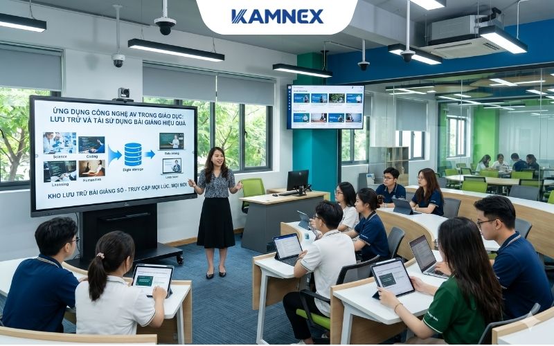 Khả năng lưu trữ và tái sử dụng bài giảng hiệu quả