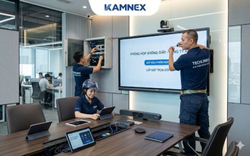 Lắp đặt phòng họp không giấy trọn gói cho doanh nghiệp