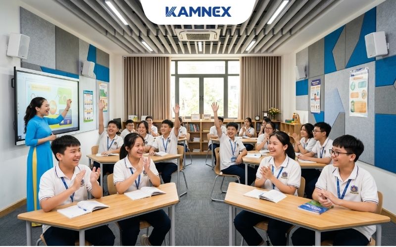 Lợi ích thực tế khi lắp đặt hệ thống âm thanh thông báo trường học đạt chuẩn