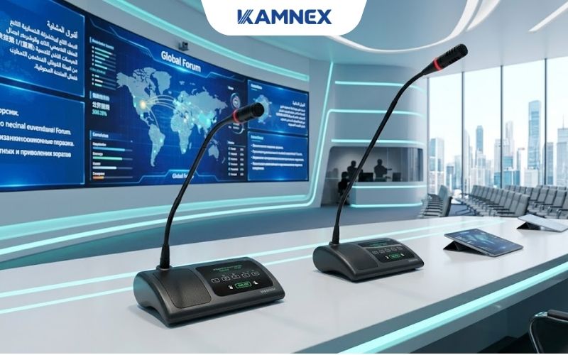 Lý do nên mua micro hội nghị có dây tại Kamnex