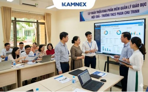 Phần mềm quản lý giáo dục tích hợp trong lớp học thông minh