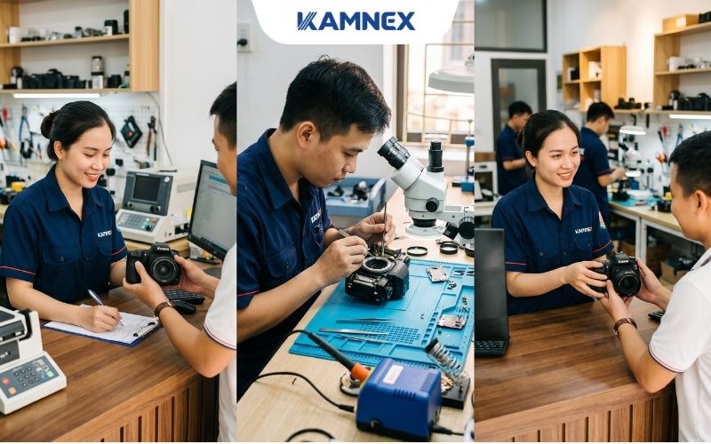 Quy trình sửa chữa chuyên nghiệp tại Kamnex – Chỉ 3 bước, nhanh chóng và minh bạch