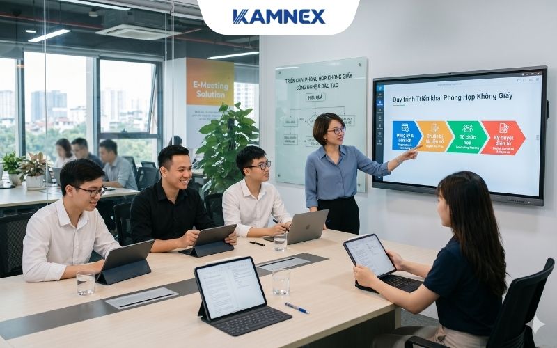 Quy trình triển khai tiêu chuẩn tại Kamnex