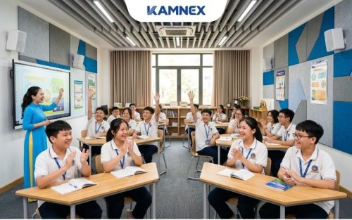 Sơ đồ hệ thống âm thanh thông báo trường học đạt chuẩn