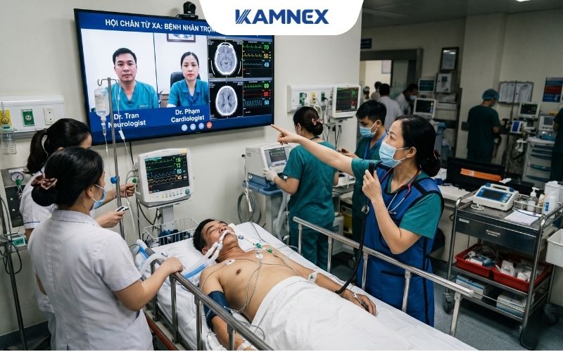 Tầm quan trọng của hội chẩn từ xa trong việc cứu chữa bệnh nhân kịp thời