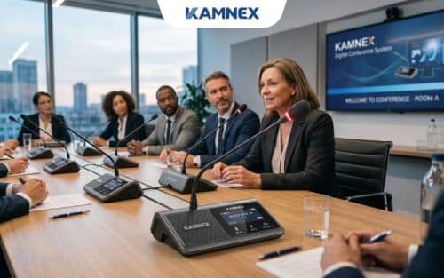 Hệ Thống Âm Thanh Hội Thảo Kỹ Thuật Số Chuyên Nghiệp Kamnex