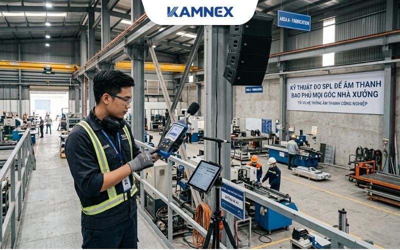 Kỹ Thuật Đo SPL Để Thanh Bao Phủ Mọi Góc Nhà Xưởng