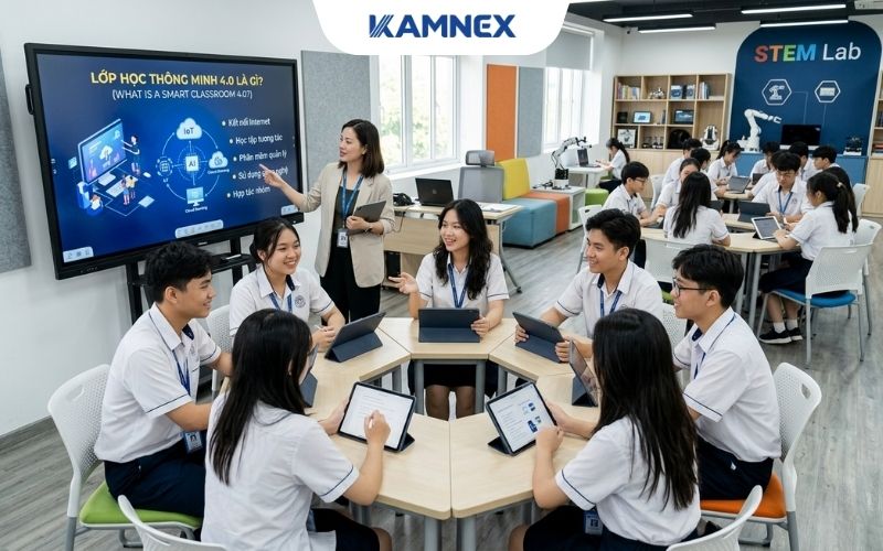 Lớp học thông minh 4.0 là gì
