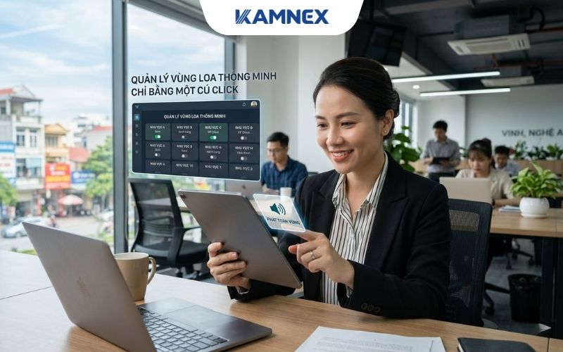 Quản Lý Vùng Loa Thông Minh Chỉ Bằng Một Cú Click
