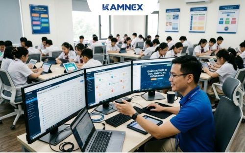 Quản Trị Hàng Trăm Máy Tính Bảng Học Sinh Từ Xa Thông Minh