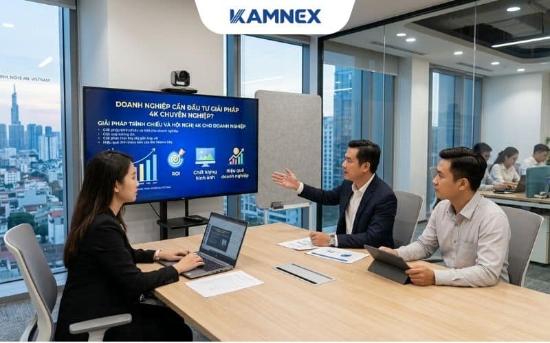 Tại sao doanh nghiệp cần đầu tư giải pháp 4K chuyên nghiệp
