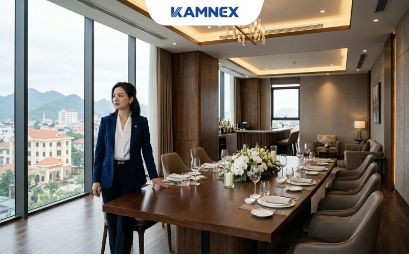 Tại sao kích thước bàn quyết định tính thẩm mỹ của phòng VIP