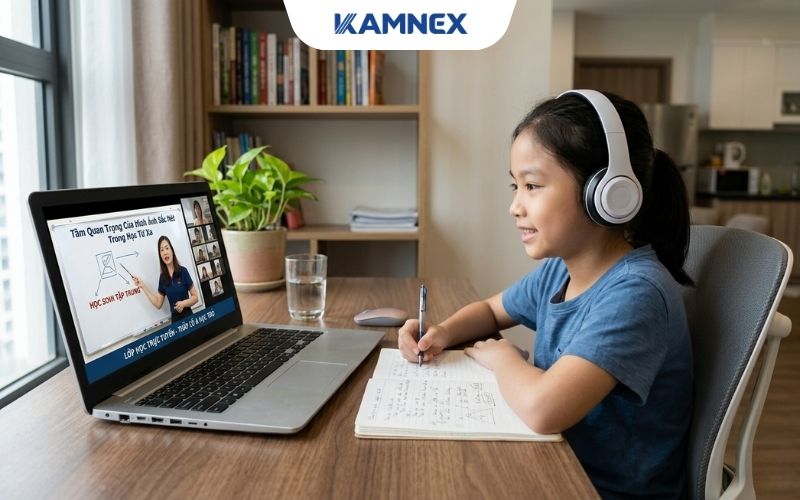 Tầm quan trọng của hình ảnh sắc nét trong việc duy trì sự tập trung của học sinh từ xa