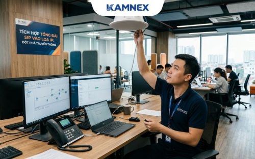 Tích Hợp Tổng Đài SIP Vào Loa IP Đột Phá Truyền Thông