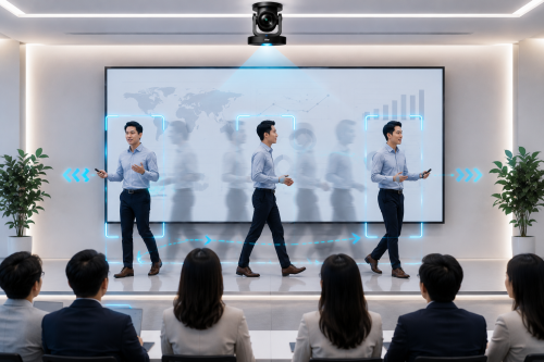 Presenter Tracking - Camera PTZ Theo Dõi Người Thuyết Trình 