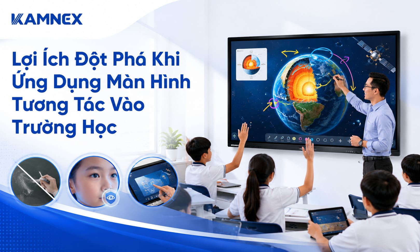màn hình tương tác cho lớp học