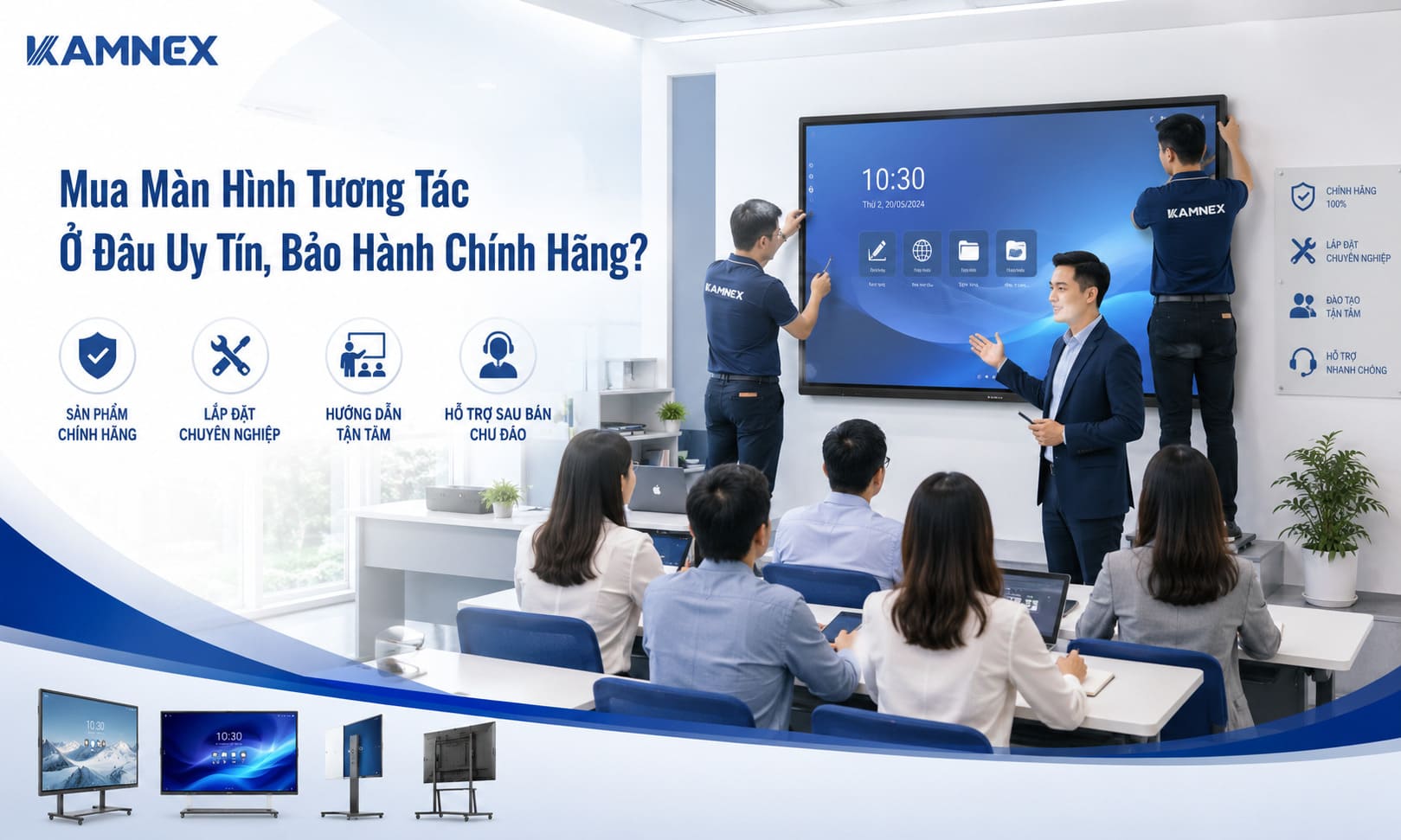 màn hình tương tác cho lớp học