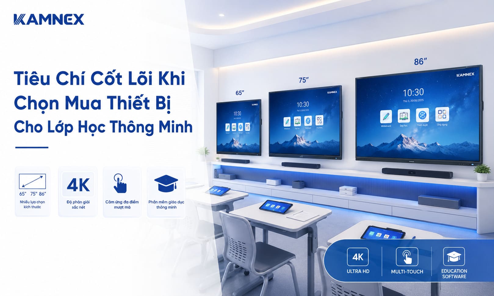 màn hình tương tác cho lớp học
