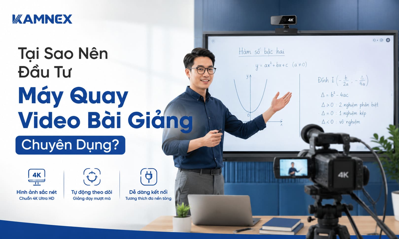 máy quay video bài giảng