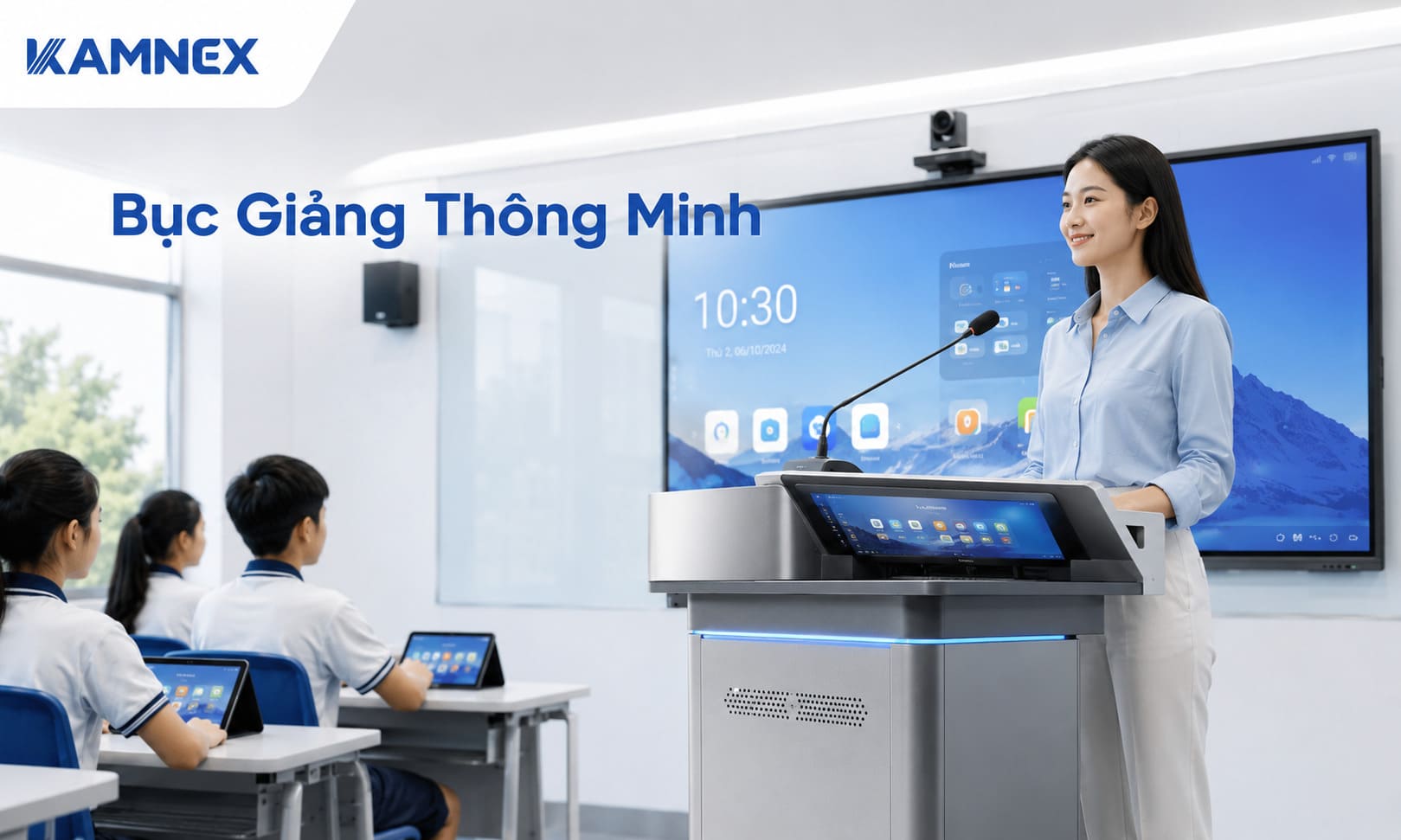 các thiết bị công nghệ cần thiết cho phòng học