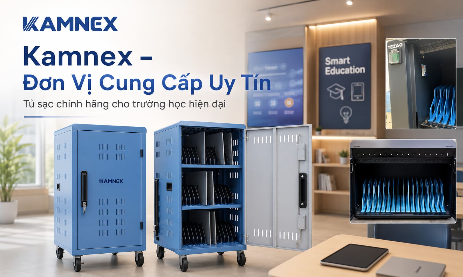 tủ sạc máy tính bảng học sinh 