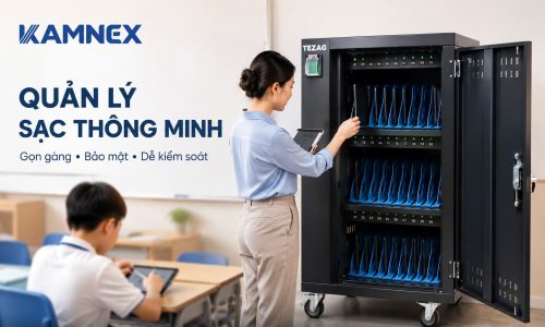 tủ sạc máy tính bảng học sinh