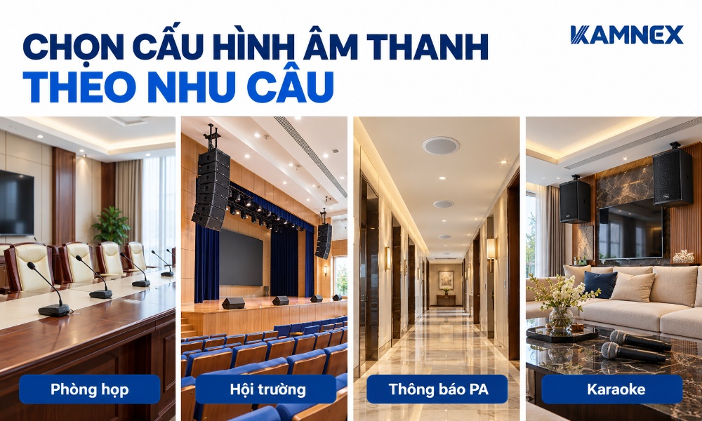 hệ thống âm thanh gồm những gì hệ thống âm thanh gồm những gì