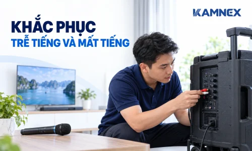 cách kết nối loa kéo với tivi